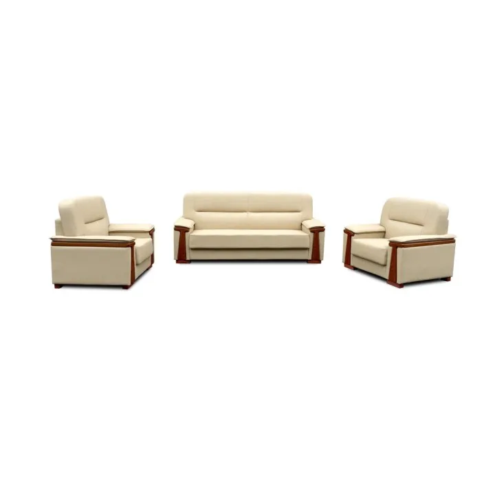BỘ GHẾ SOFA DA CAO CẤP SF34 DA ĐEN