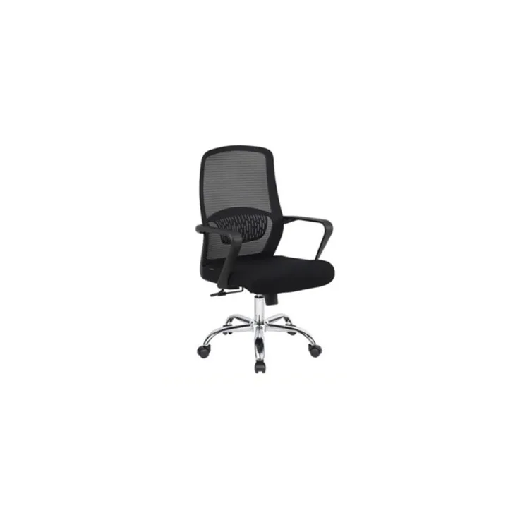 GHẾ LƯỚI NHÂN VIÊN GL133R CHÂN MẠ