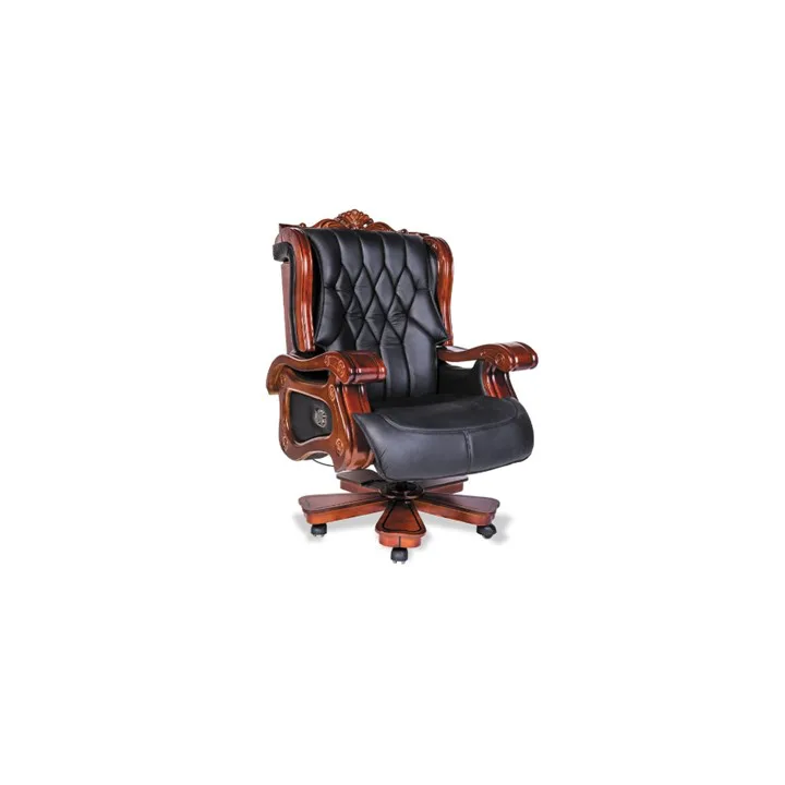 GHẾ GIÁM ĐỐC THE ONE TQ22 DA NÂU