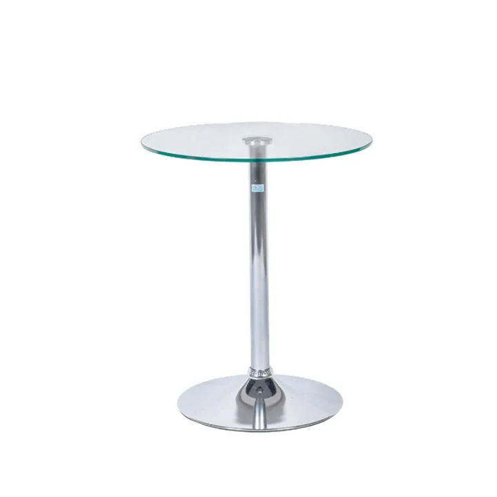 BÀN CAFE MẶT KÍNH TRÒN BCF106T MẦU